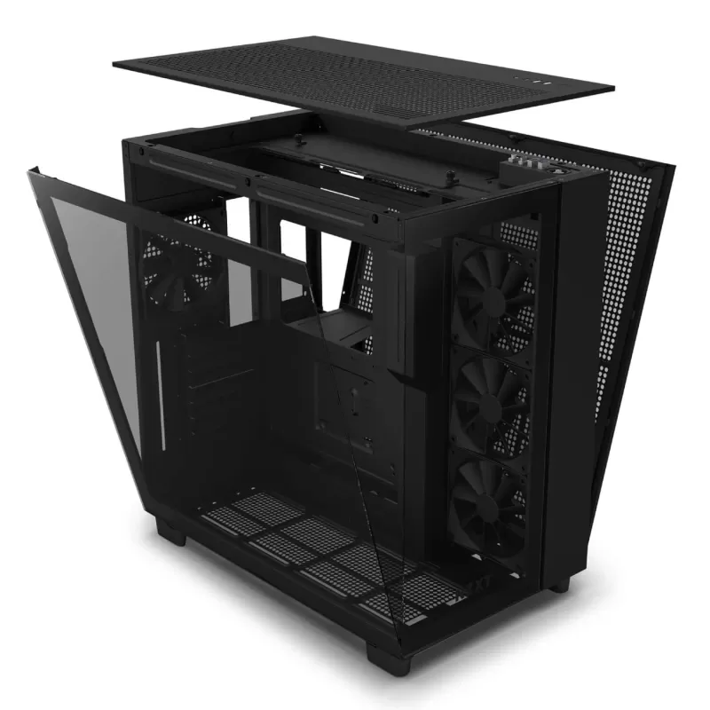Корпус NZXT H9 Flow black ATX