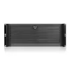 מארז תעשייתי iStarUSA 4U קומפקטי Rackmount כולל ספק כוח FSP 650W Redundant 4U צבע שחור