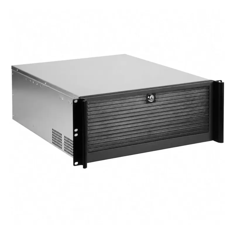 מארז תעשייתי iStarUSA 4U קומפקטי Rackmount כולל ספק כוח FSP 650W Redundant 4U צבע שחור