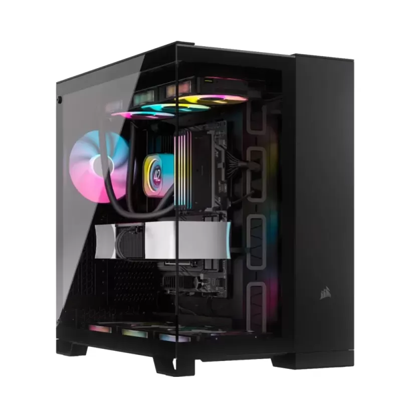 מארז Corsair 6500X Mid-Tower Dual Chamberשחור ATX