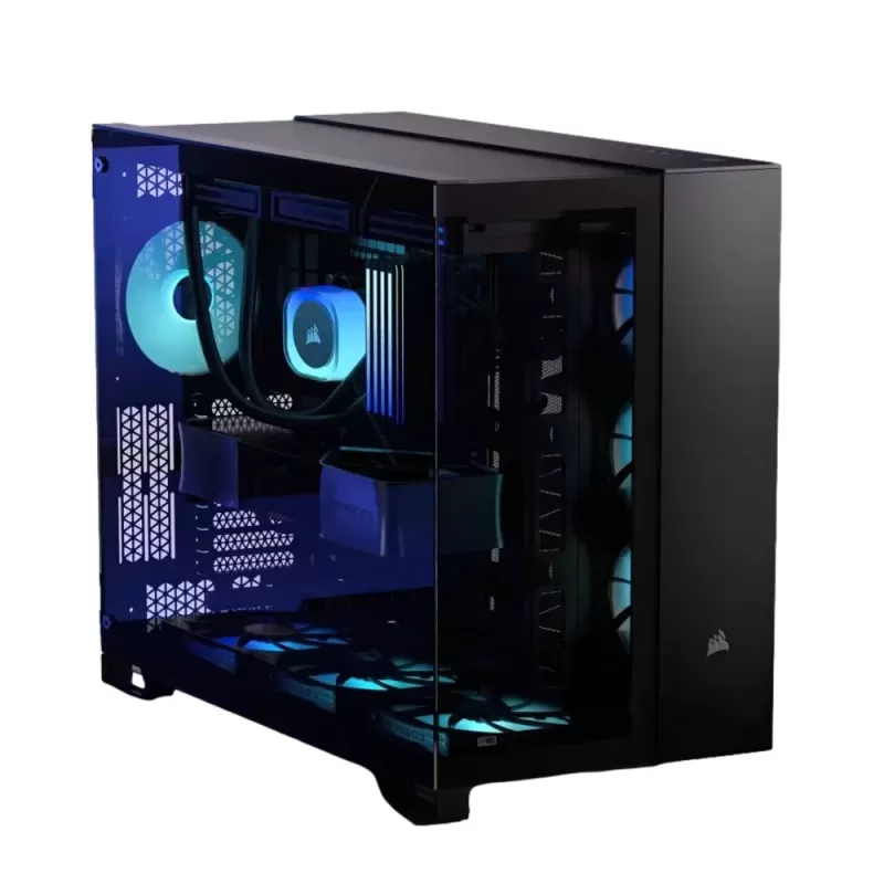 מארז Corsair 6500X Mid-Tower Dual Chamberשחור ATX