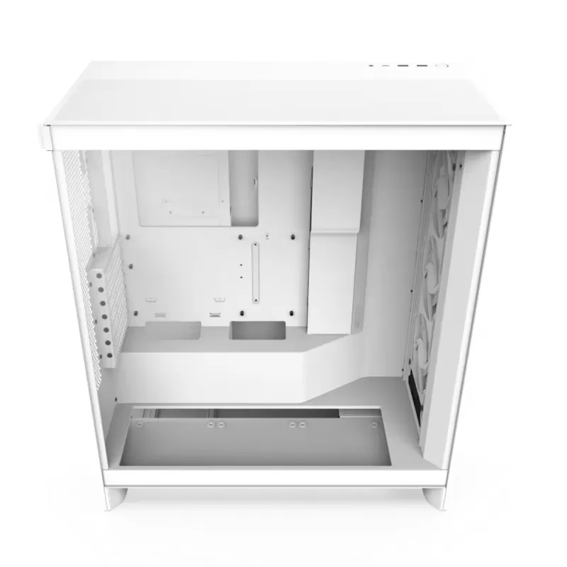 מארז NZXT H7 Flow RGB Mid-Tower ATX לבן ATX