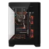 מארז 1St Player UV6 3X ARGB Fan HUB+Remote שחור Case Micro ATX