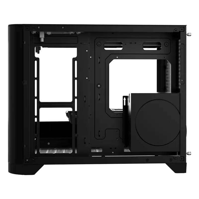 מארז 1St Player UV6 3X ARGB Fan HUB+Remote שחור Case Micro ATX