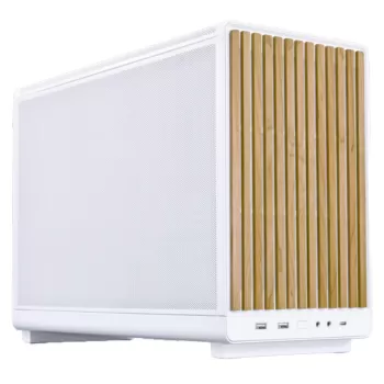 Корпус LIAN-LI A3 Wood white Micro ATX