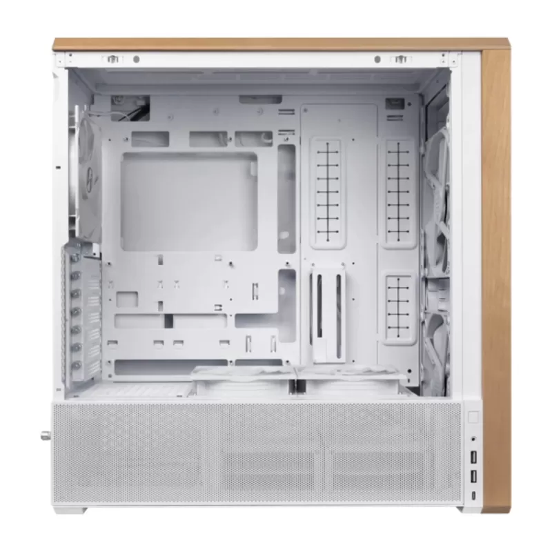 מארז Lancool 217 לבן Mid Tower
