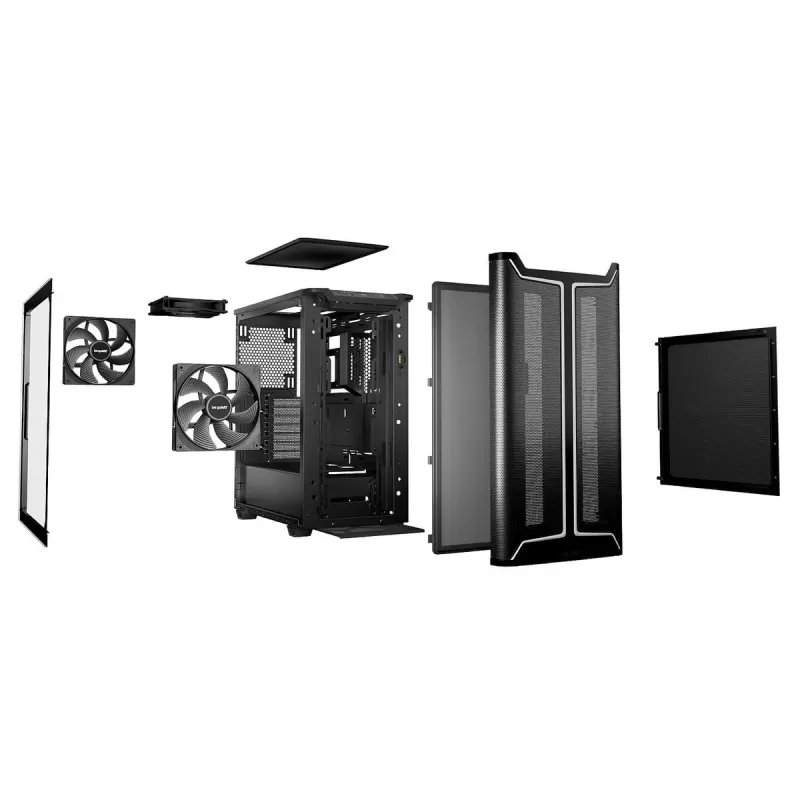 מארז be quiet! PURE BASE 501 DX Mid Tower צבע שחור
