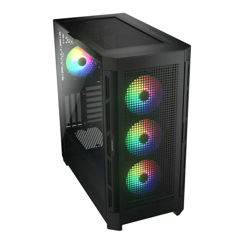 מארז COUGAR DUOFACE PRO RGB Mid Tower צבע שחור