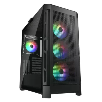 מארז COUGAR DUOFACE PRO RGB Mid Tower צבע שחור