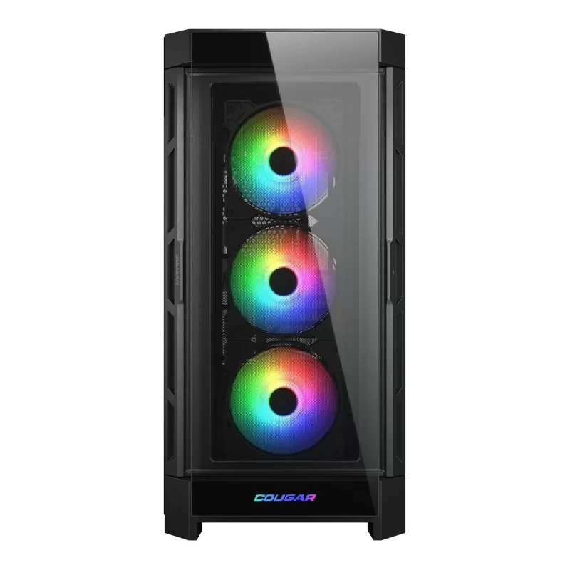 מארז COUGAR DUOFACE PRO RGB Mid Tower צבע שחור