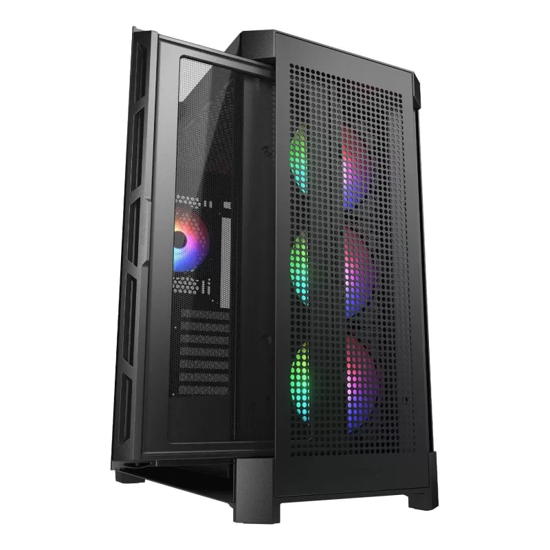 מארז COUGAR DUOFACE PRO RGB Mid Tower צבע שחור