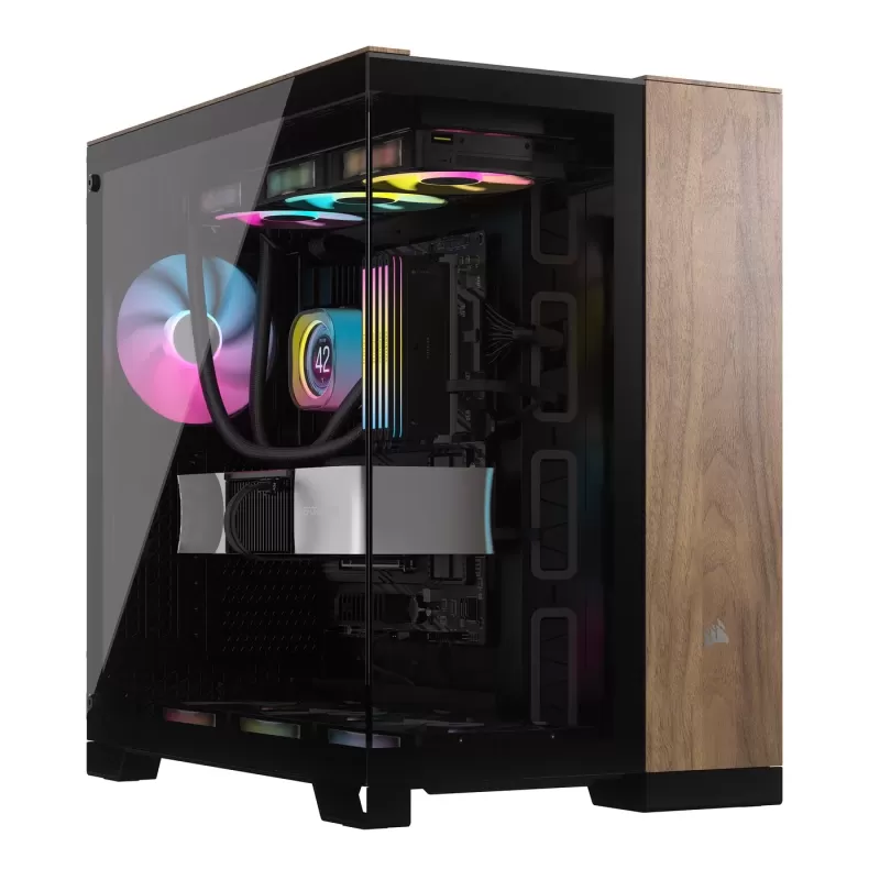 Корпус Corsair 6500X Mid‑Tower Dual Chamber - black Mid Tower