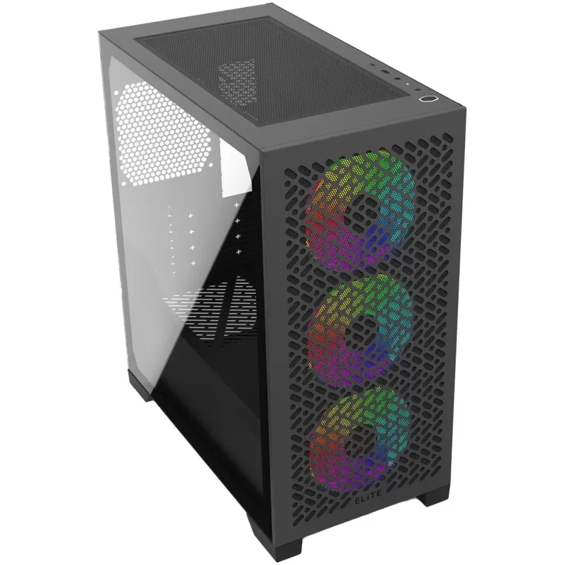Case Cooler Master Elite 302 black Mini Tower
