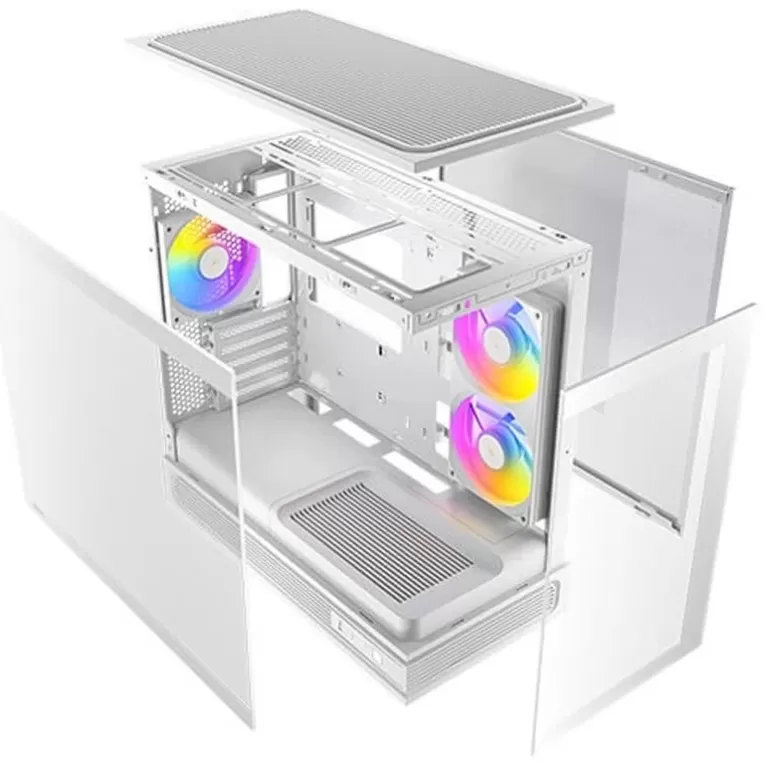 Case Antec C2M ARGB Micro ATX Color:white Case Antec C2M ARGB Micro ATX Color:white