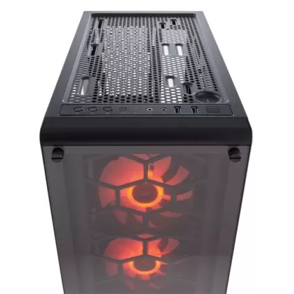 Корпус Corsair CRYSTAL 460X Mid Tower Цвет:чёрный