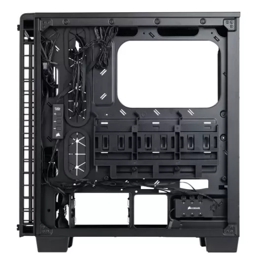 Корпус Corsair CRYSTAL 460X Mid Tower Цвет:чёрный