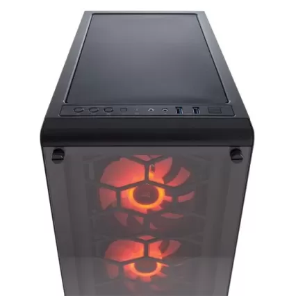 Корпус Corsair CRYSTAL 460X Mid Tower Цвет:чёрный