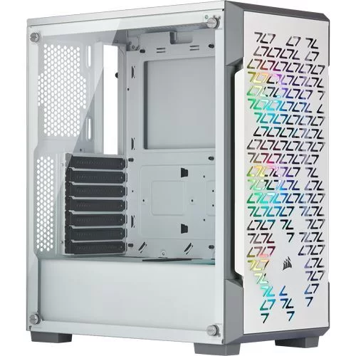 Case Corsair iCUE 220T RGB Airflow Tempered Glass white Mid Tower
