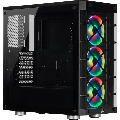 מארז Corsair iCue 465X RGB שחור Mid Tower