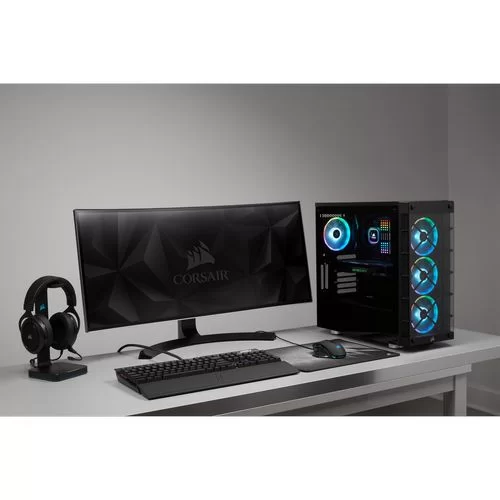 מארז Corsair iCue 465X RGB שחור Mid Tower