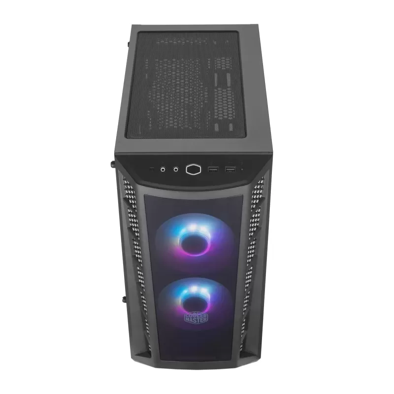 מארז Cooler Master MASTERBOX MB320L ARGB Mini Tower צבע שחור