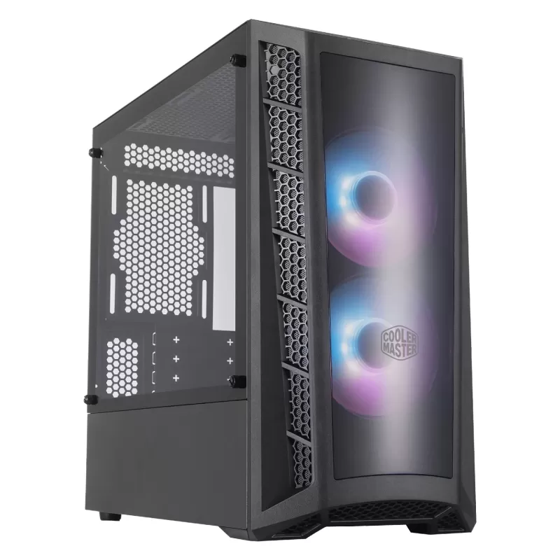 מארז Cooler Master MASTERBOX MB320L ARGB Mini Tower צבע שחור