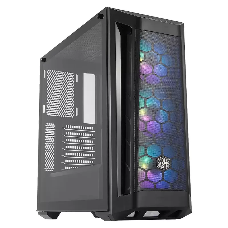 מארז Cooler Master MASTERBOX MB511 ARGB Mid Tower צבע שחור
