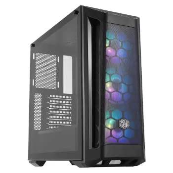 מארז Cooler Master MASTERBOX MB511 ARGB Mid Tower צבע שחור