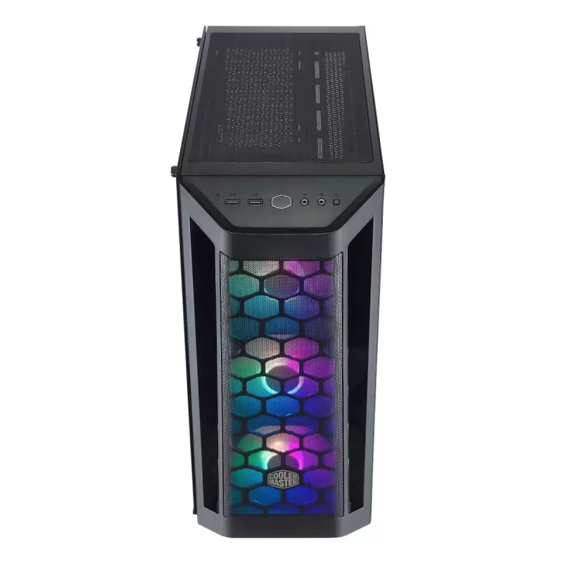 מארז Cooler Master MASTERBOX MB511 ARGB Mid Tower צבע שחור