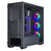 מארז Cooler Master MASTERBOX MB511 ARGB Mid Tower צבע שחור