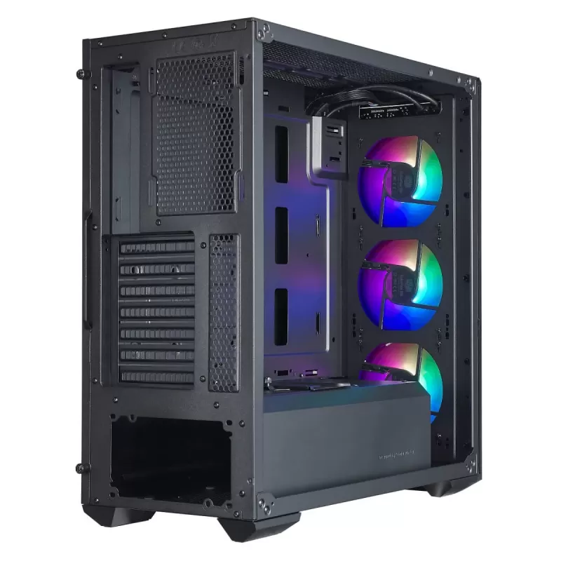 מארז Cooler Master MASTERBOX MB511 ARGB Mid Tower צבע שחור