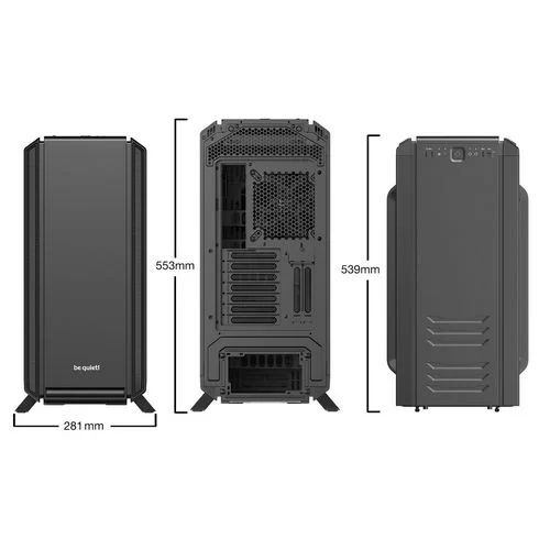 מארז be quiet! SILENT BASE 801 Window שחור Mid Tower
