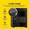 Case Corsair 110Q Mid Tower Color:black