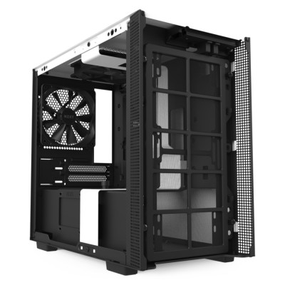 Корпус NZXT H210 черный, белый Mini ITX Корпус NZXT H210 черный, белый Mini ITX