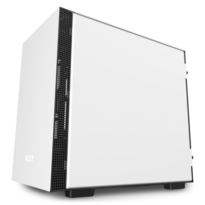 Корпус NZXT H210 черный, белый Mini ITX Корпус NZXT H210 черный, белый Mini ITX