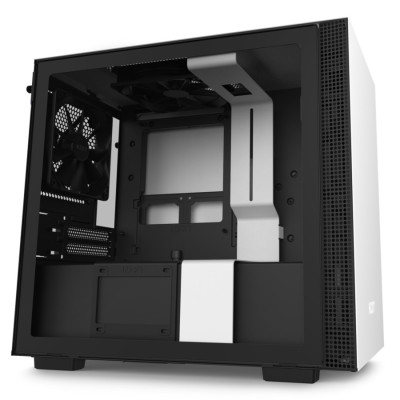 Корпус NZXT H210 черный, белый Mini ITX Корпус NZXT H210 черный, белый Mini ITX