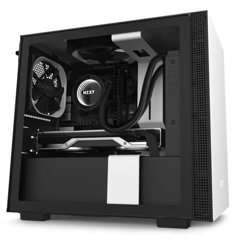 מארז NZXT H210 שחור, לבן Mini ITX