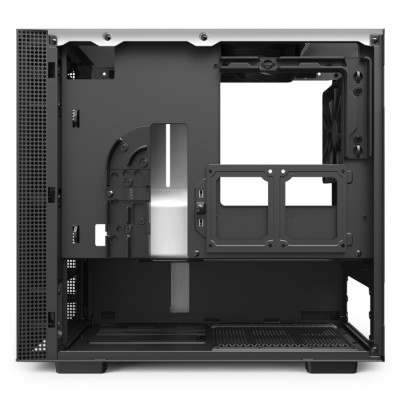 Корпус NZXT H210 черный, белый Mini ITX Корпус NZXT H210 черный, белый Mini ITX