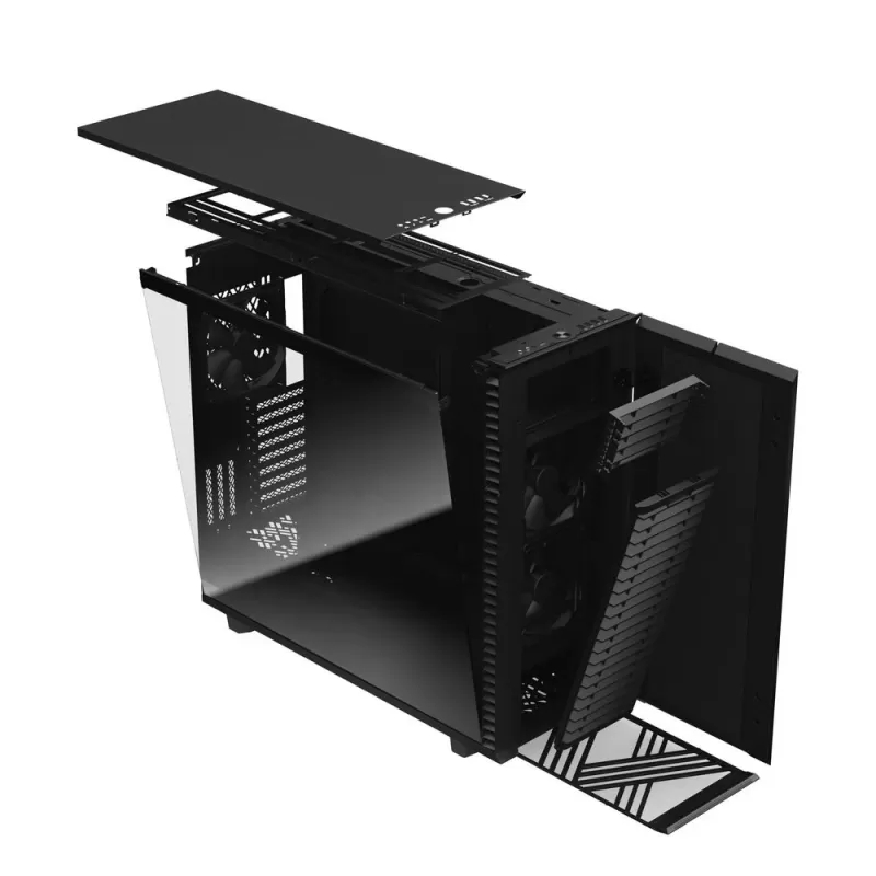 Case Fractal Design Define 7 XL Tempered Glass black Full Tower Case Fractal Design Define 7 XL Tempered Glass black Full Tower