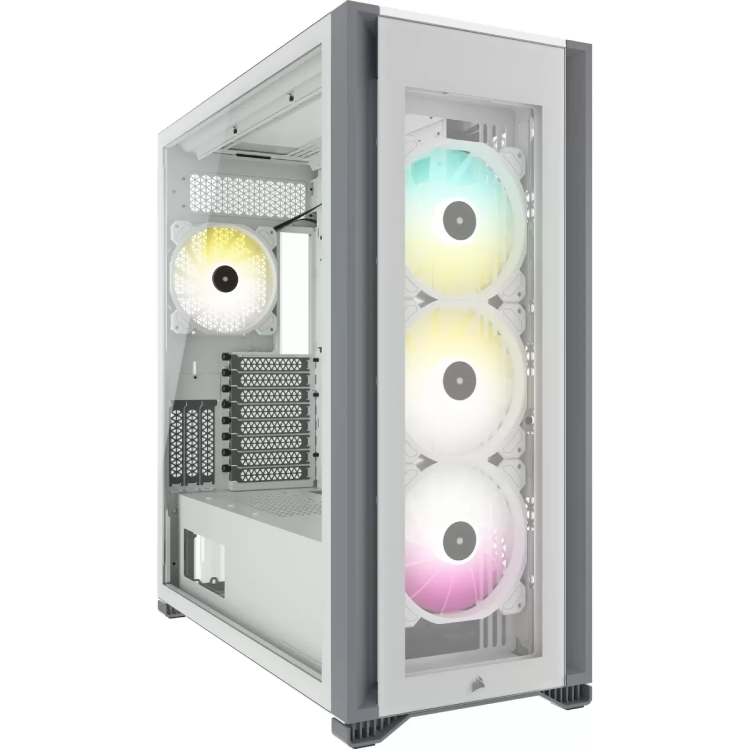 Case Corsair iCUE 7000X RGB Tempered Glass white Full-Tower