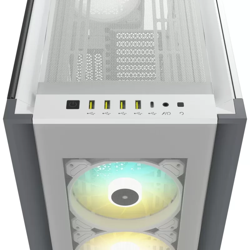 מארז Corsair iCUE 7000X RGB Tempered Glass לבן Full-Tower