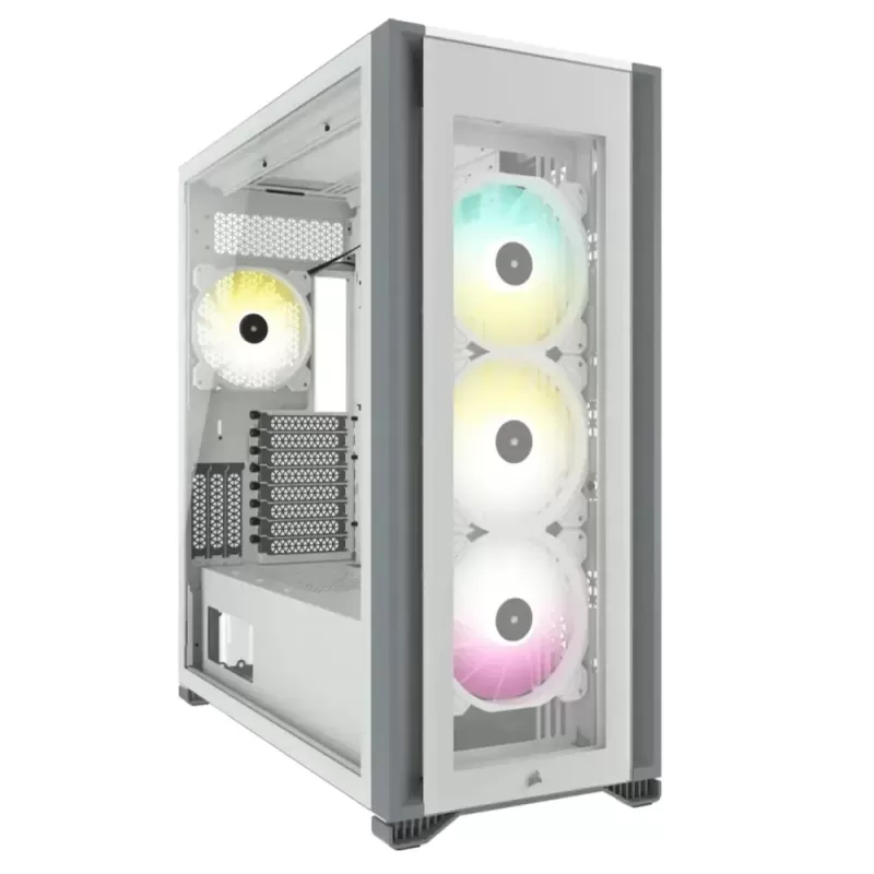 מארז Corsair iCUE 7000X RGB Tempered Glass לבן Full-Tower