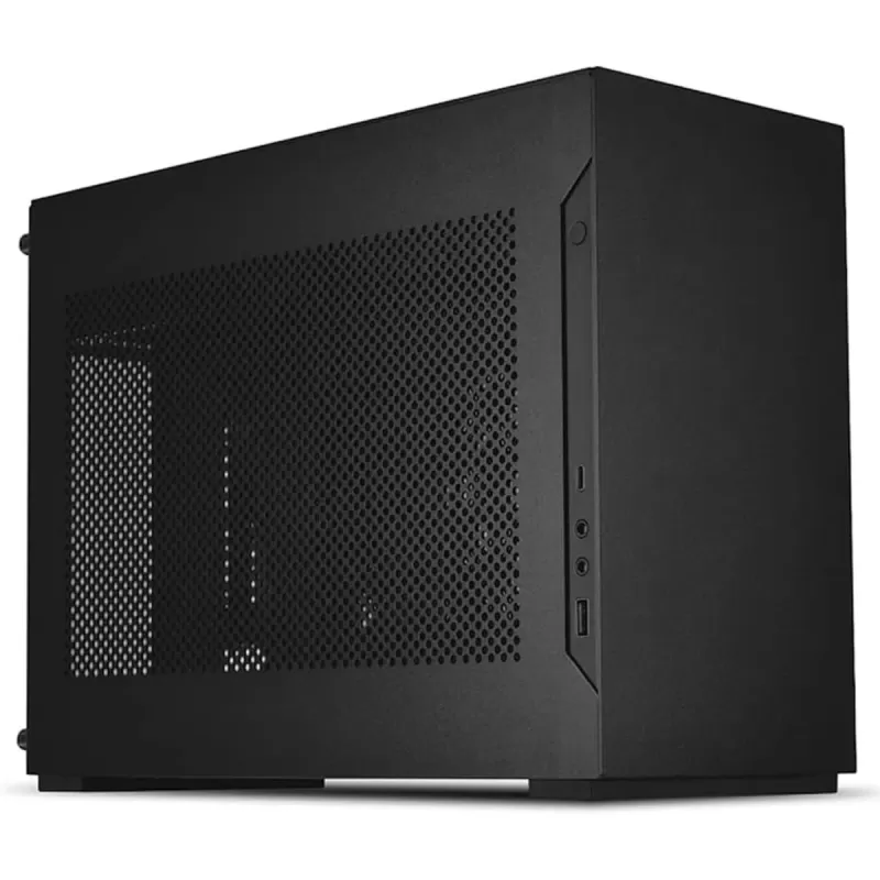 Case LIAN-LI Mini-ITX A4H2OX4 PCIe 4.0 black SFF