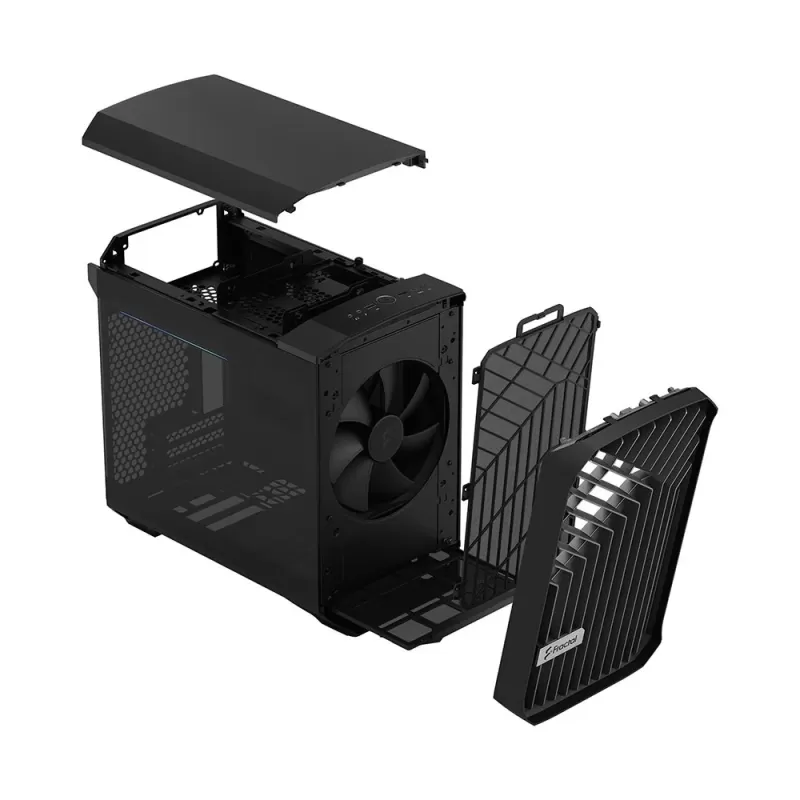 מארז Fractal Design מארז Torrent Nano שחור TG Dark Tint Mini Tower