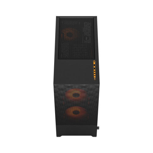 מארז Fractal Design Pop Air RGB Orange Core TG Clear Tint ATX צבע שחור, כתום