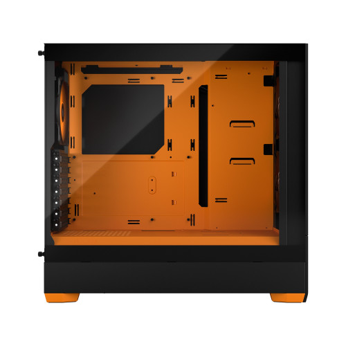 מארז Fractal Design Pop Air RGB Orange Core TG Clear Tint ATX צבע שחור, כתום