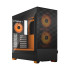 מארז Fractal Design Pop Air RGB Orange Core TG Clear Tint ATX צבע שחור, כתום