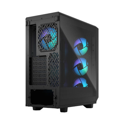 Case Fractal Design Meshify 2 Compact Lite RGB black TG Light tint ATX Case Fractal Design Meshify 2 Compact Lite RGB black TG Light tint ATX