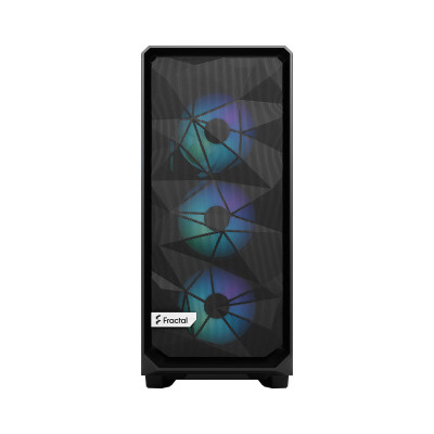 Case Fractal Design Meshify 2 Compact Lite RGB black TG Light tint ATX Case Fractal Design Meshify 2 Compact Lite RGB black TG Light tint ATX