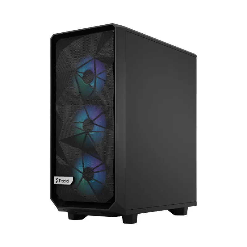 Case Fractal Design Meshify 2 Compact Lite RGB black TG Light tint ATX